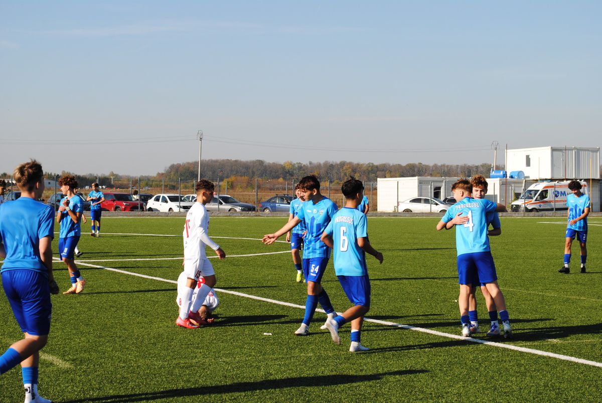 Progresul Spartac - Hermannstadt U16 incidente