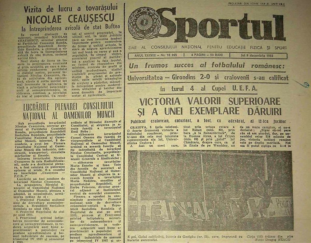 Retro GSP Italia - România 0-0