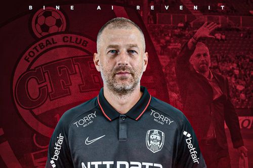 Edi Iordănescu, 42 de ani, este noul antrenor al lui CFR Cluj. Campioana României a anunțat numirea pe site-ul oficial.