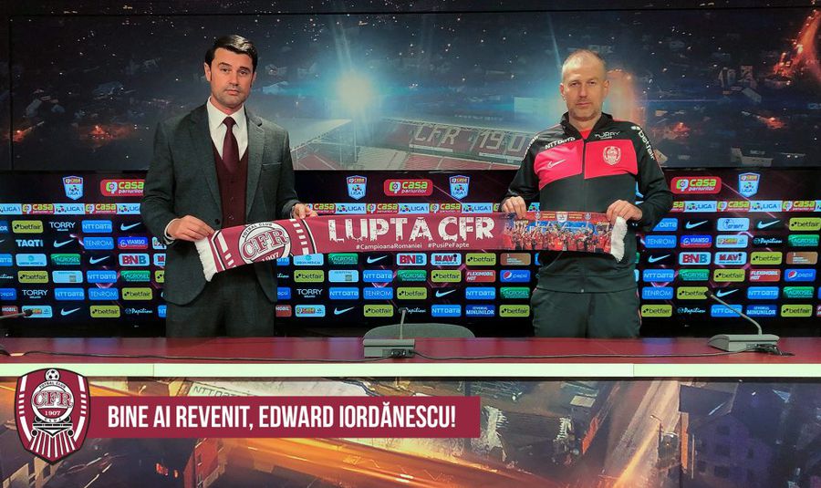 Edi Iordănescu, noul antrenor al lui CFR Cluj! Anunțul oficial + Prima reacție: „Este un moment extrem de delicat”