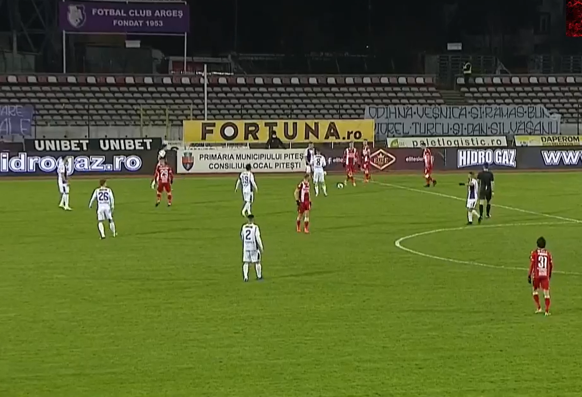 VIDEO+FOTO. Dinamo, gol FABULOS cu FC Argeș! Va face înconjurul lumii » Juan Camara, execuție antologică