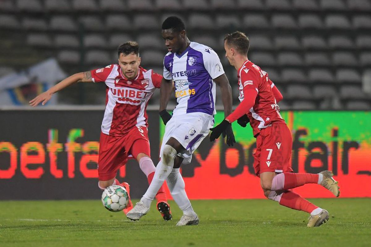 FC Argeș - Dinamo 0-1. Antrenorul piteștenilor, dezarmat: „De 50 de ani nu am văzut așa ceva!”