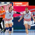 Croatele se bucură după victoria surpriză de la Euro FOTO: Stanko Gruden / kolektiffimages