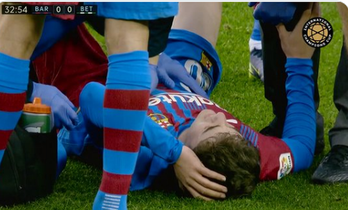 Gavi, accidentat în Barcelona - Betis