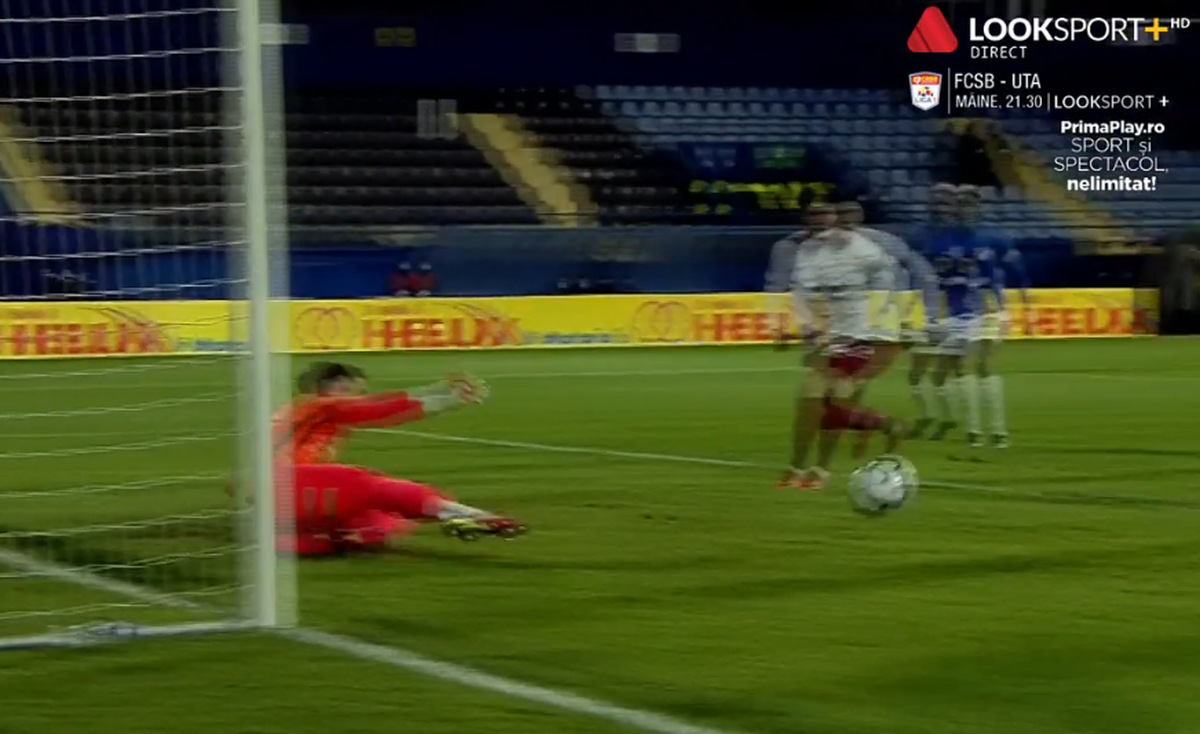 Farul - Rapid. Horațiu Moldovan l-a blocat incredibil pe Jefte Betancor!
