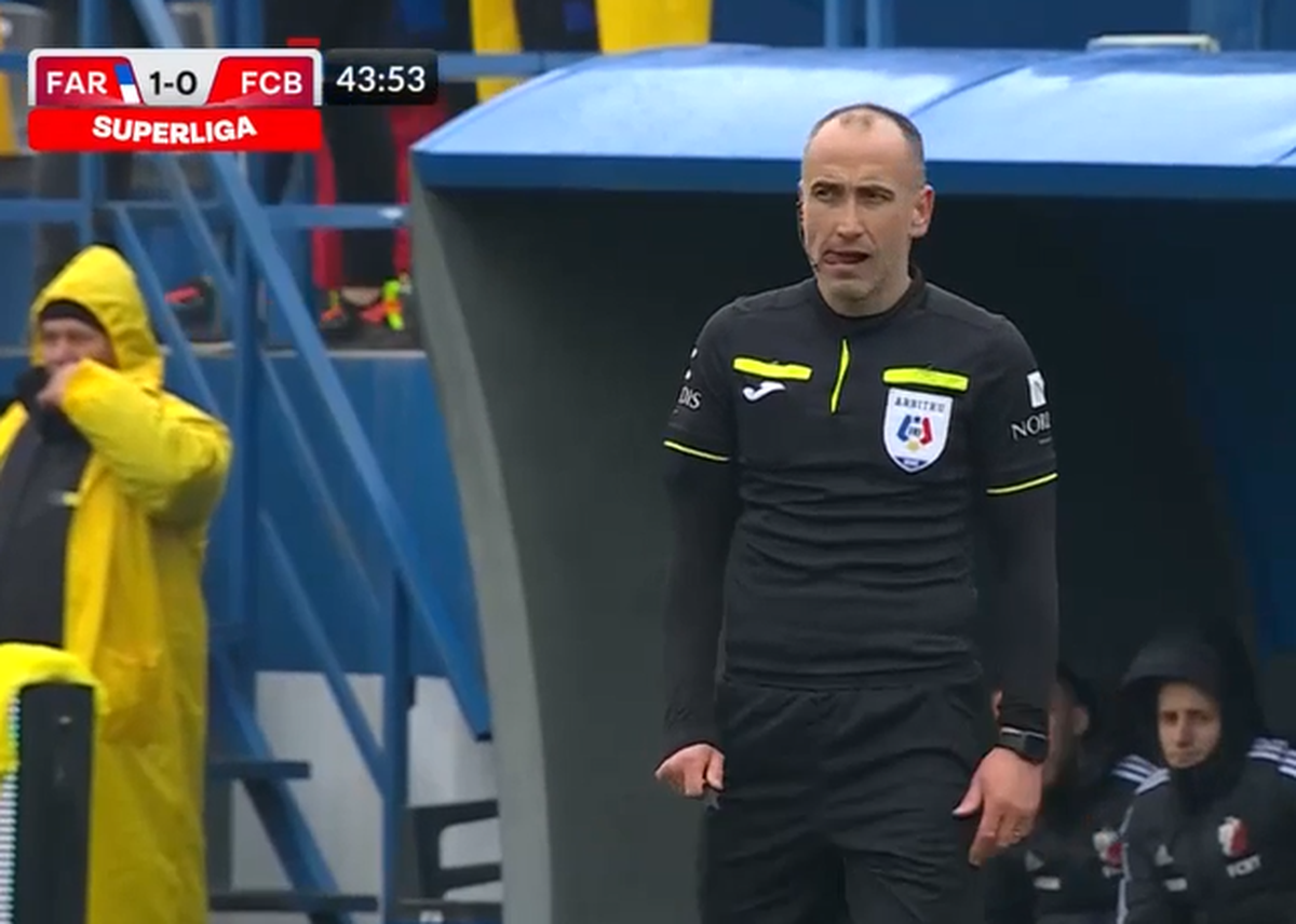 VAR-ul românesc chiar e „second hand” » Ce imagini i s-au oferit arbitrului în timpul meciului Farul - Botoșani