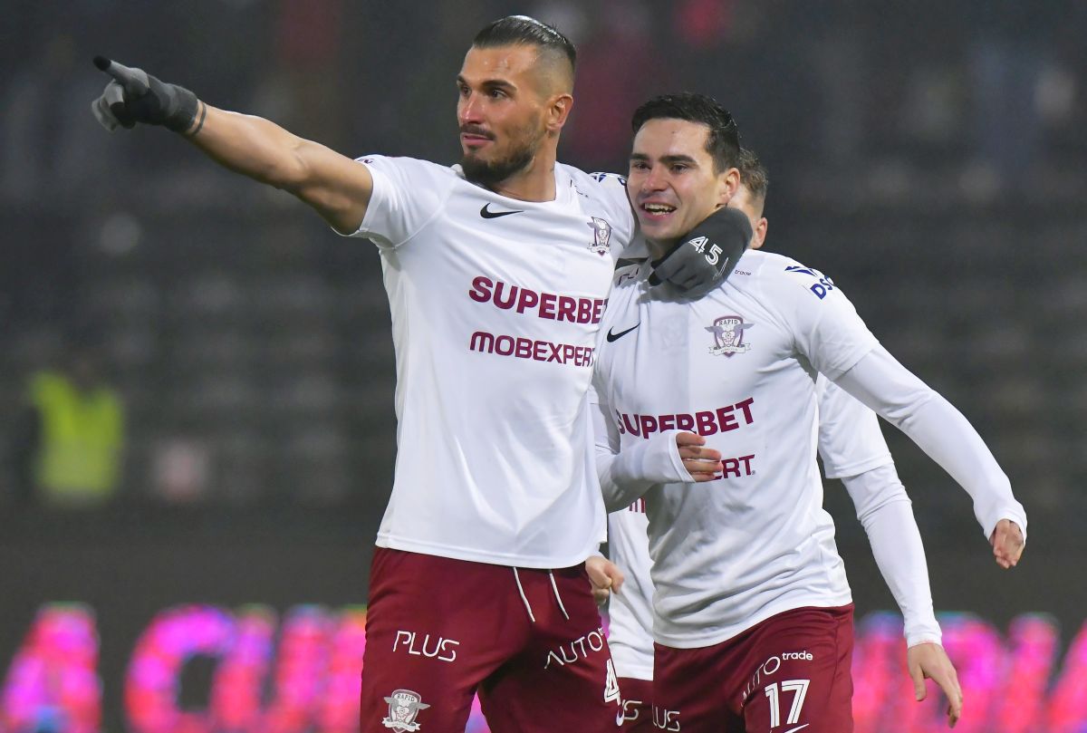 Rapid pierde teren în lupta cu Farul și CFR Cluj » Giuleștenii, salvați de Moldovan în prelungirile de la Pitești! Clasamentul ACUM