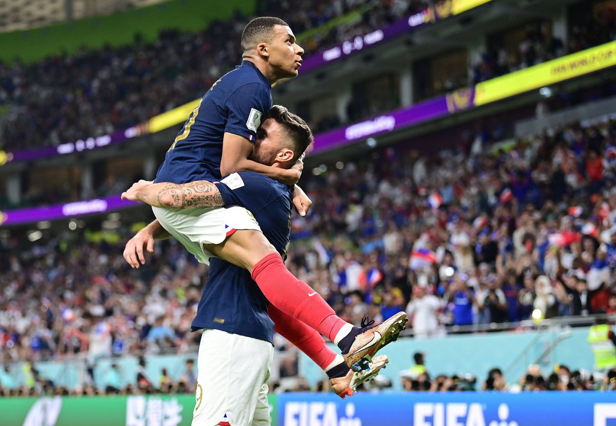 Giroud și Mbappe, imaginile zilei la Campionatul Mondial