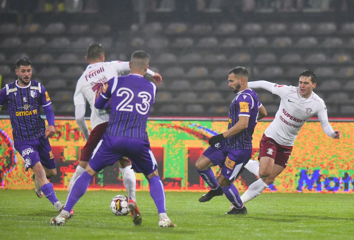 Rapid pierde teren în lupta cu Farul și CFR Cluj » Giuleștenii, salvați de Moldovan în prelungirile de la Pitești! Clasamentul ACUM