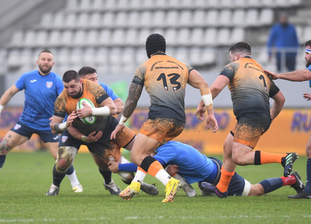 Știința Baia Mare a învins-o pe CSA Steaua în finala Ligii Naționale de rugby! Imagini spectaculoase de pe „Arcul de Triumf”