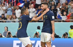 Franța e în sferturi! Polonia, răpusă de Giroud și Mbappe » Lewandowski a marcat în 90'+9