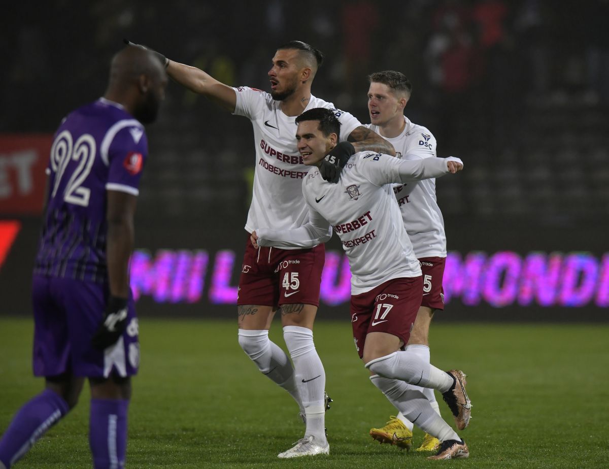 Rapid pierde teren în lupta cu Farul și CFR Cluj » Giuleștenii, salvați de Moldovan în prelungirile de la Pitești! Clasamentul ACUM