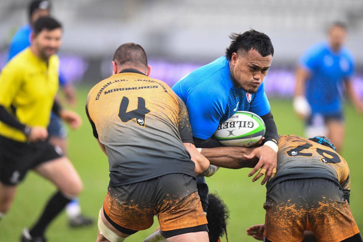 Știința Baia Mare a învins-o pe CSA Steaua în finala Ligii Naționale de rugby! Imagini spectaculoase de pe „Arcul de Triumf”