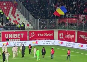 Scene surprinse de reporterii GSP după Sepsi - Dinamo » Cum au reacționat suporterii „câinilor” la adresa jucătorilor
