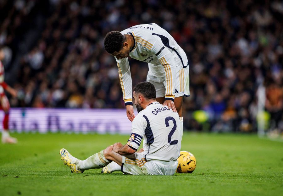 Dani Carvajal, consolat de Jude Bellingham // Foto: Imago Încă un jucător al lui Real Madrid în Golf? » Șeicii l-ar putea transfera lângă Nacho și Joselu!