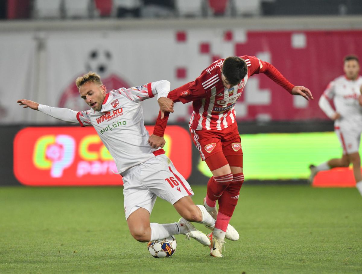 Marius Ștefănescu, analiză după ce a înscris de două ori în poarta lui Dinamo: „Am mai avut câteva ocazii și trebuia să închidem jocul”