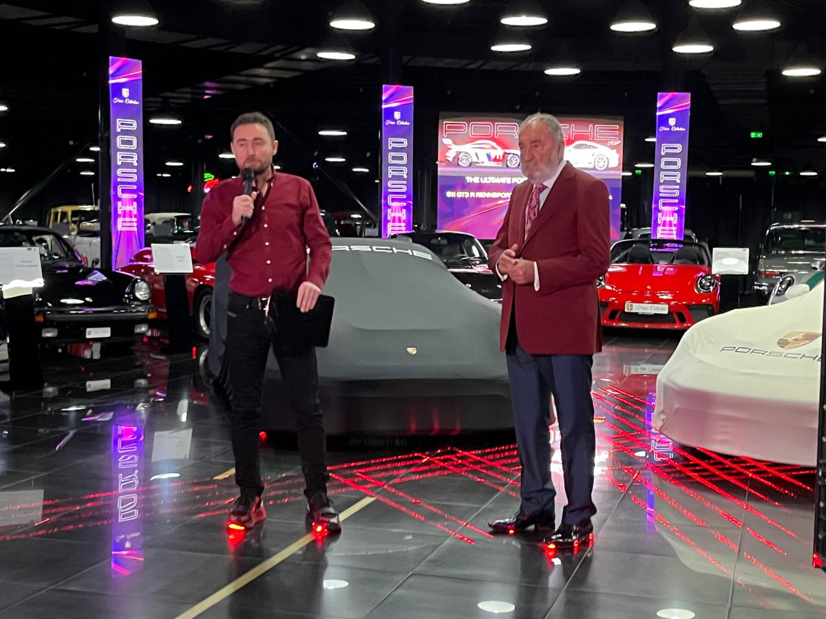 Ion Țiriac a prezentat noile mașini din colecția de la Otopeni