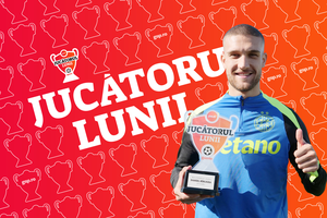 „Dublă” pentru noul bombardier al FCSB » Daniel Bîrligea, „Jucătorul lunii noiembrie 2024”: „E mai important să câștigăm campionatul!”