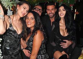 Fotomodelul din Pașcani l-a hipnotizat pe Philipp Plein cu decolteul generos » Într-o rochie mulată în brațele designerului