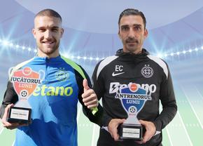 Supremația FCSB! Daniel Bîrligea și Elias Charalambous au câștigat trofeele pentru Jucătorul și Antrenorul lunii noiembrie 2024 + clasamentele detaliate