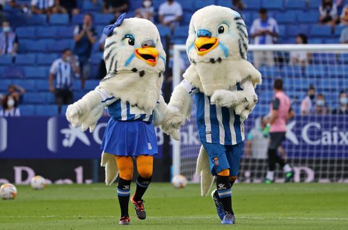 Mascotele lui Espanyol. Foto: Imago Images