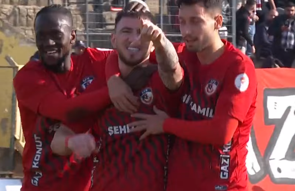 Deian Sorescu, gol superb de la 30 de metri în Cupa Turciei