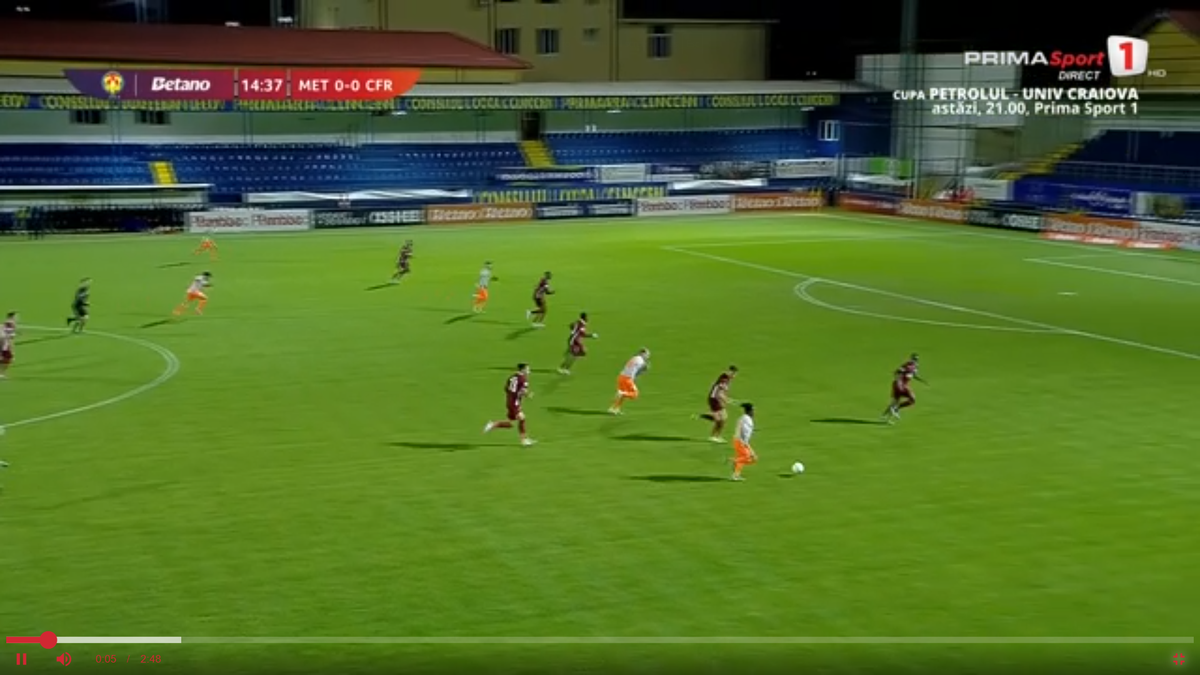 CFR Cluj s-a încurcat cu Metaloglobus și calculele calificării sunt relansate! Două meciuri de care pe care în ultima rundă!