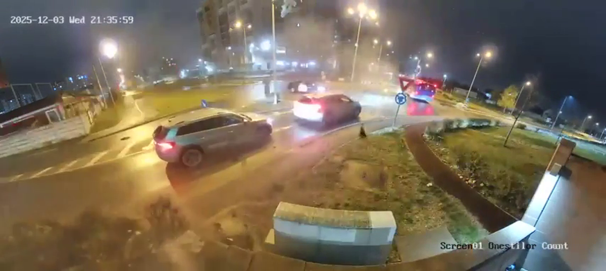 Accident șocant în Oradea