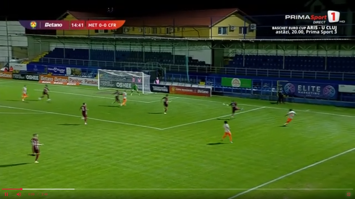 CFR Cluj s-a încurcat cu Metaloglobus și calculele calificării sunt relansate! Două meciuri de care pe care în ultima rundă!