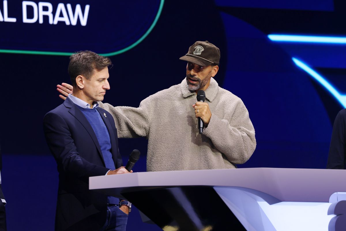 Tragerea la sorți a grupelor pentru CM 2026, simulată // foto: FIFA