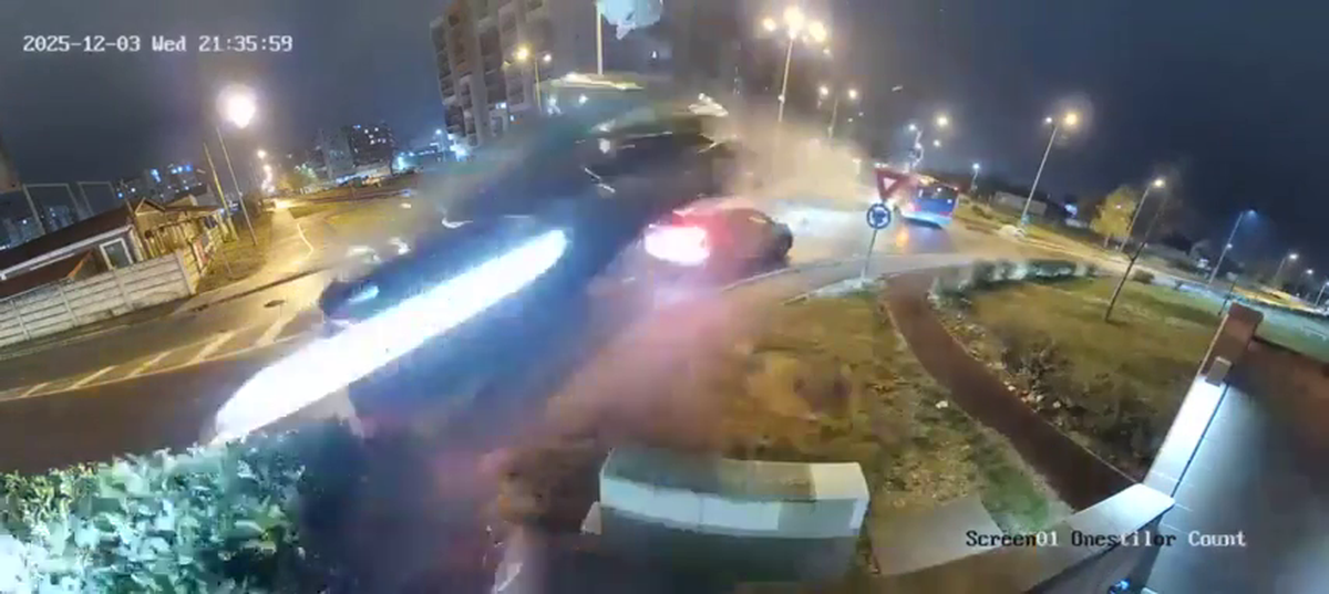 Accident șocant în Oradea