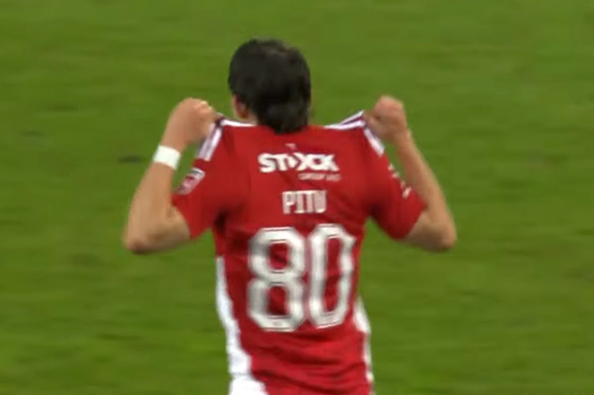 Alexi Pitu a înscris un gol superb, dar echipa lui a fost zdrobită