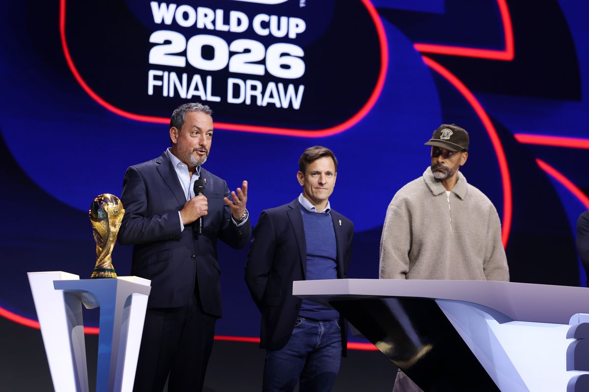 Tragerea la sorți a grupelor pentru CM 2026, simulată // foto: FIFA