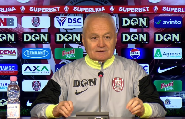 Antrenorul „din acte” de la CFR, după egalul cu Metaloglobus: „Suntem în aceeași situație”