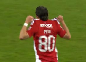 Alexi Pitu a înscris un gol superb, dar echipa lui a fost zdrobită