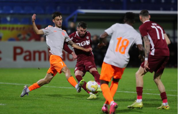 CFR Cluj s-a încurcat cu Metaloglobus și calculele calificării sunt relansate! Două meciuri de care pe care în ultima rundă!