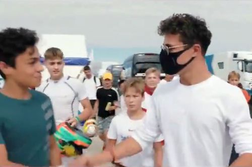 Când avea 14 ani, Lindblad a mers cu încredere la Lando Norris: „Ne vedem în 5 ani!”