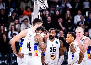 Aris Salonic – U-BT Cluj-Napoca, meci crucial în EuroCup! Fără 3 jucători, alb-negrii au avut un prim sfert complicat
