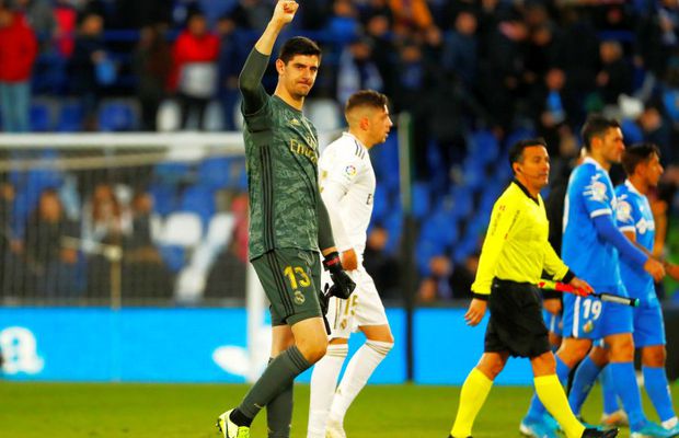 GETAFE - REAL MADRID 0-3 // Zinedine Zidane îl elogiază pe Thibaut: „Courtois e cel mai bun portar din lume”