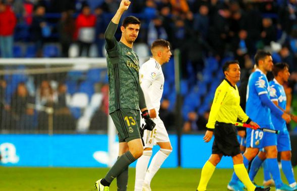 GETAFE - REAL MADRID 0-3 // Zinedine Zidane îl elogiază pe Thibaut: „Courtois e cel mai bun portar din lume”