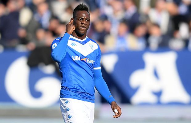 Brescia - Lazio, întrerupt din cauza scandărilor rasiste împotriva lui Balotelli