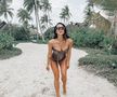 GALERIE FOTO Ioana face senzație în Maldive » Cum a apărut la plajă soția lui Gabi Tamaș