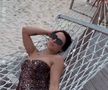 GALERIE FOTO Ioana face senzație în Maldive » Cum a apărut la plajă soția lui Gabi Tamaș