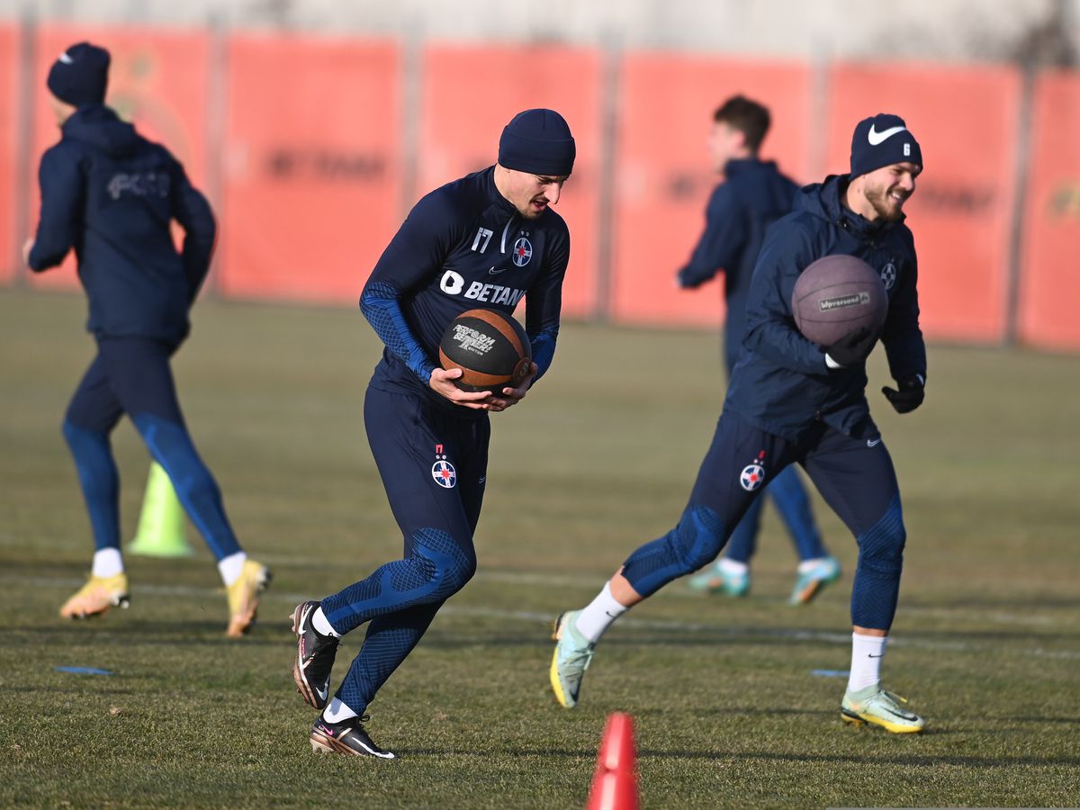 Două reveniri-surpriză la primul antrenament al FCSB-ului