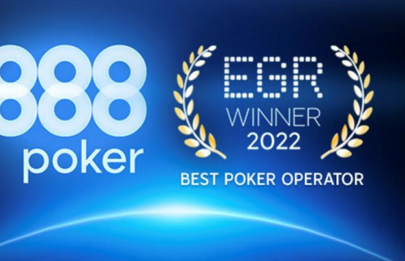 888poker - Operatorul de Poker al anului 2022 la gala EGR