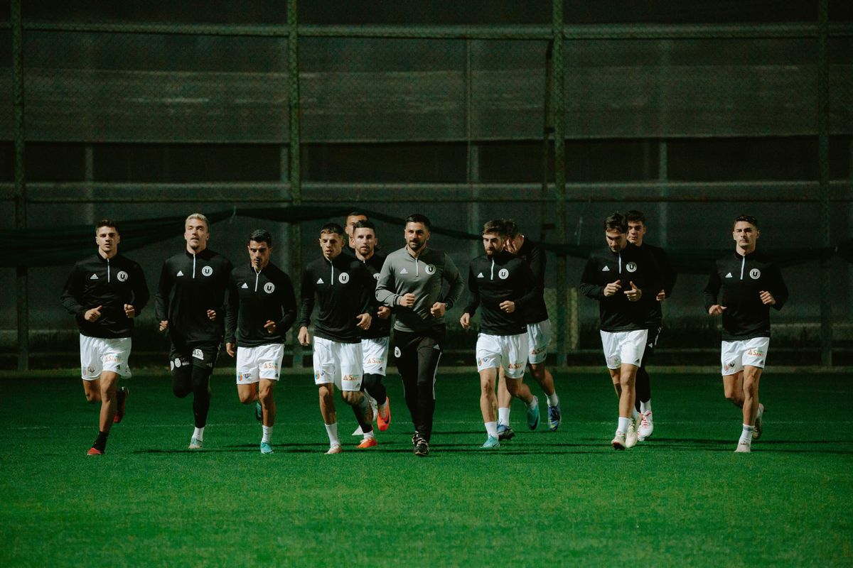 Antrenament U Cluj - turcia