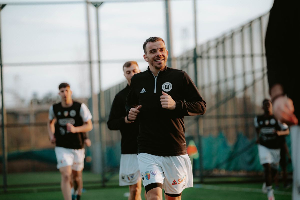 Antrenament U Cluj - turcia