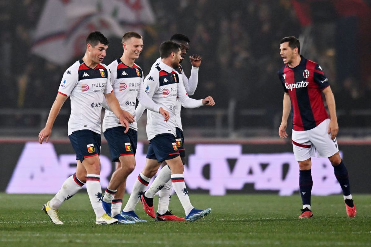 Cele mai spectaculoase imagini din Bologna - Genoa