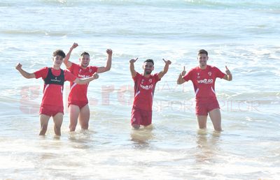 Imagini EXCLUSIVE din Turcia » „Recovery in Mediterana”. Recuperare specială pentru jucătorii lui Dinamo