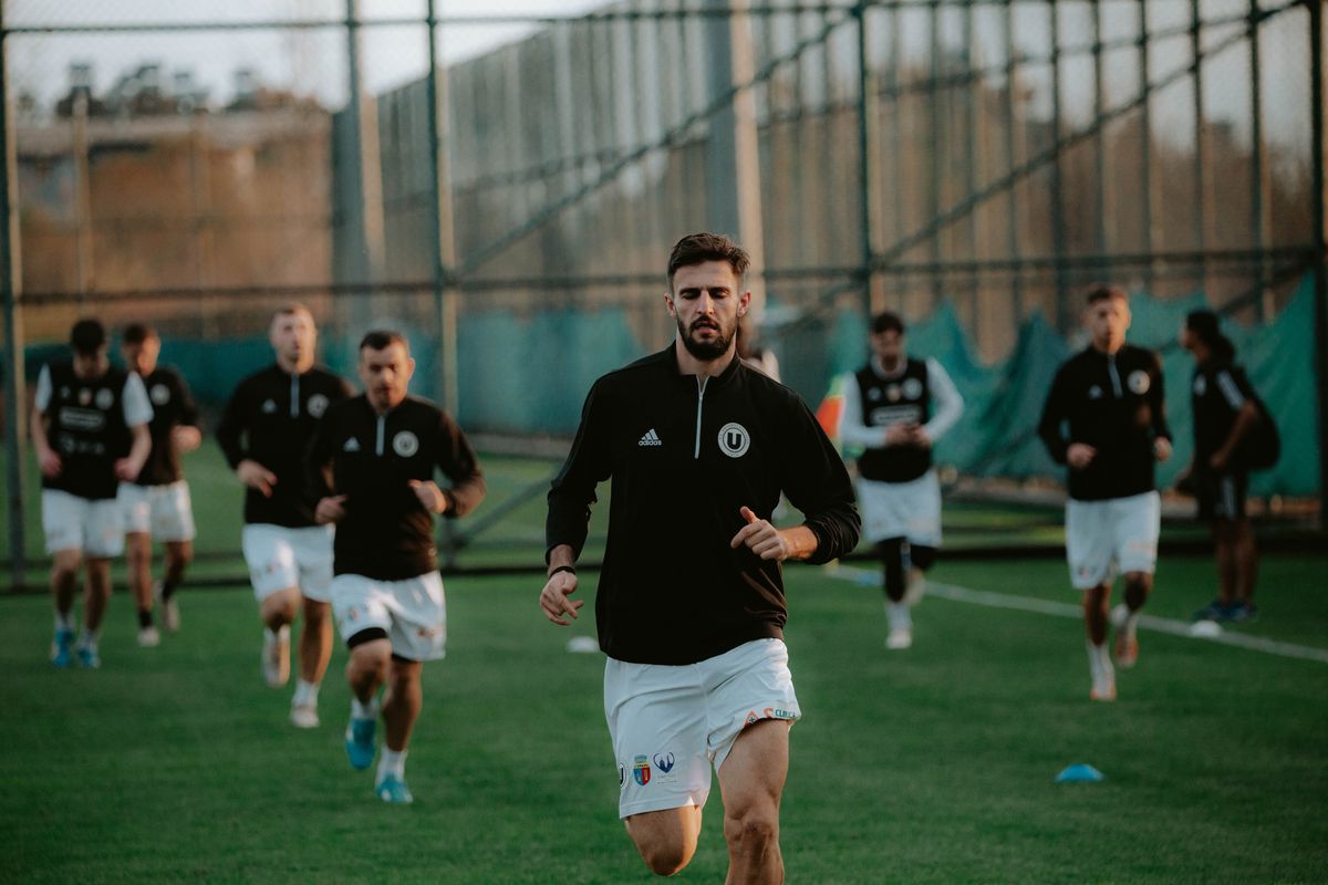 Antrenament U Cluj - turcia